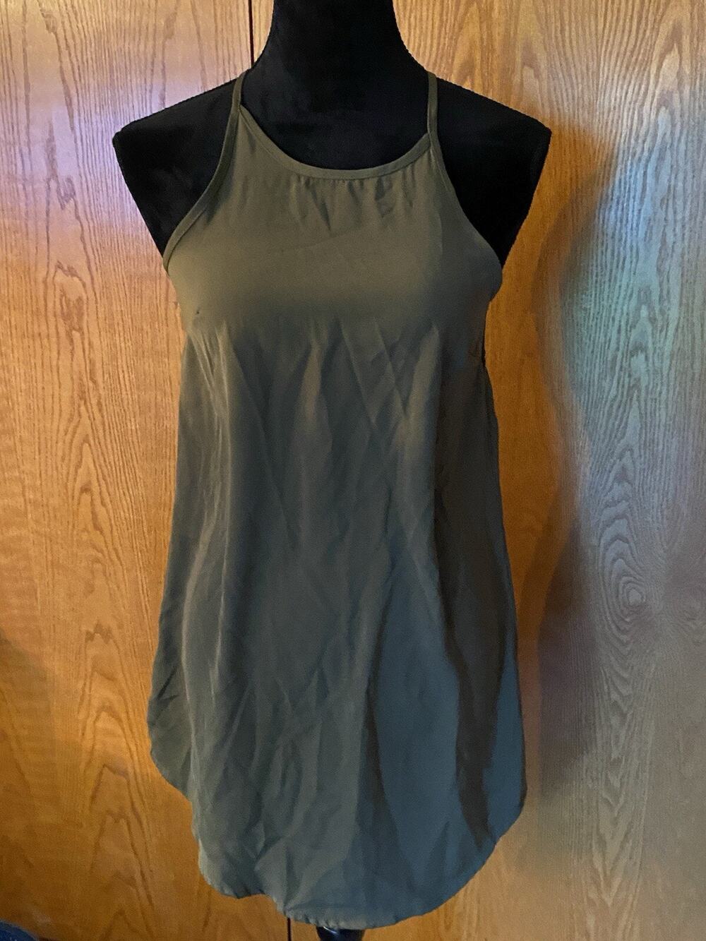 Women’s White Closet Olive Tunic Slip Dress 6